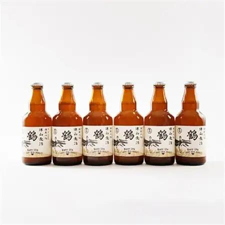 【岡山県のクラフトビール】津山麦酒鶴6本セット【配送不可地域：離島】【1302009】