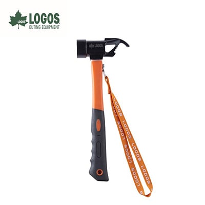 LOGOS パワーペグハンマー アウトドアやキャンプ場で大活躍なハンマー!　71996513【1664827】