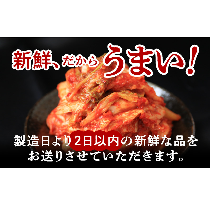 定期便 白菜キムチ 1kg × 6回【毎月配送コース 高評価 人気 惣菜 きむち 漬物 韓国グルメ おつまみ 家計応援 お楽しみ 福袋】 099Z247_イメージ5