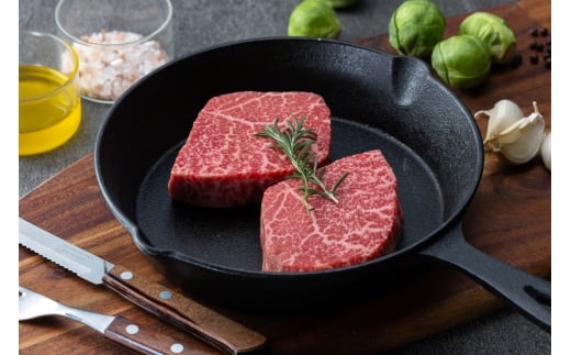 【4か月定期便】鳥取和牛ヒレステーキ2枚（300g）