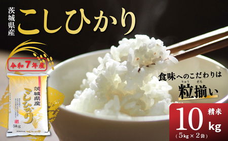 米 白米 コシヒカリ 10kg 精米 令和7年産 茨城県産