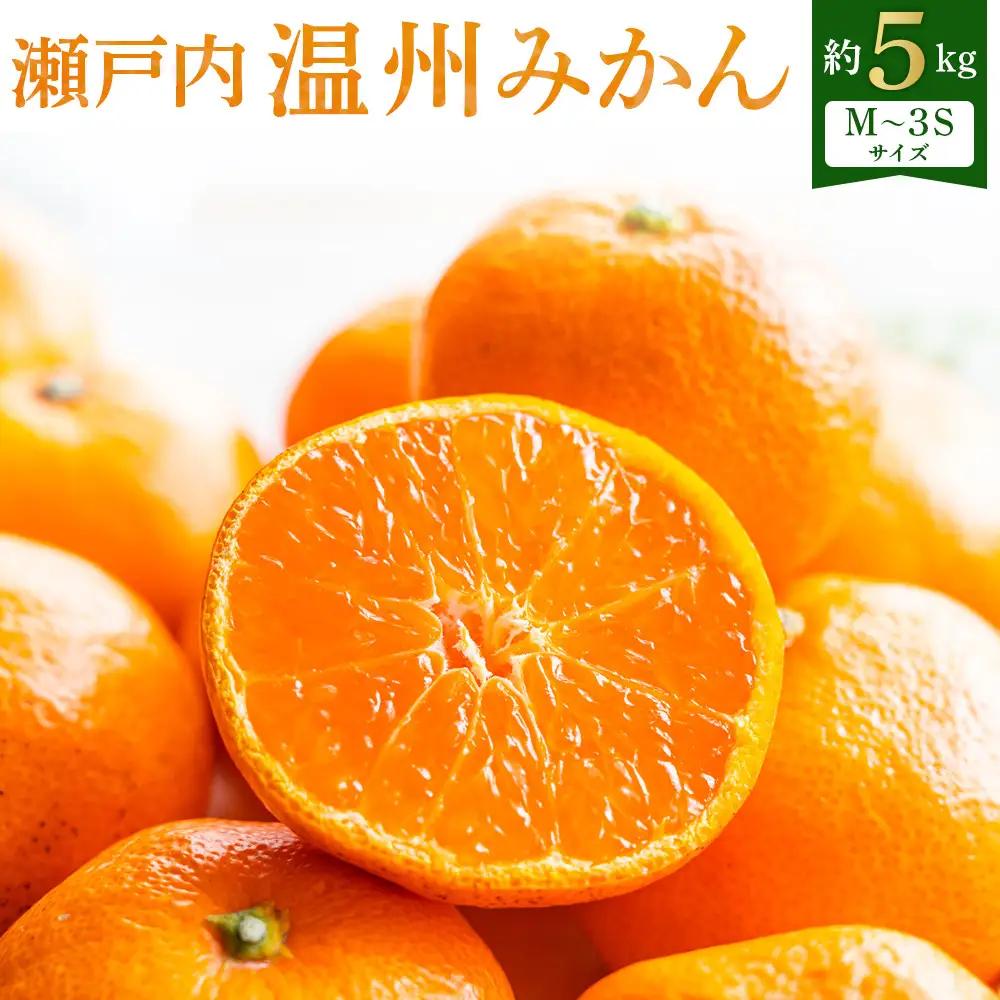 【先行予約】瀬戸内温州みかん　M～3Sサイズ　約5kg【2026年10月上旬～2027年1月下旬配送】| みかん