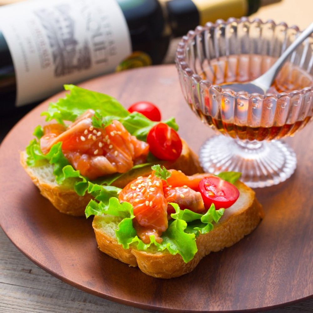 36-34 【定期便３か月】漬けサーモン～スモーク風味～　4個セット×３回