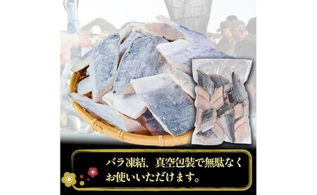 塩さば さわら切り身 1kg 真空パック入 塩さば
