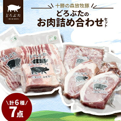 【ふるさと納税】十勝の森放牧豚 どろぶたのお肉詰め合わせセット【配送不可地域：離島】【1486809】