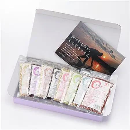 彩りごはん8種セット(米・麦)_ 雑穀 穀物加工品 _【1485624】