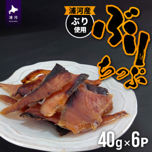 北海道日高産 ぶりちっぷ(40g×6P)[25-1293]