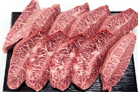 【12か月定期便】【A4～A5】佐賀牛ミスジステーキ 約1kg(小分け)×12回(H112267)