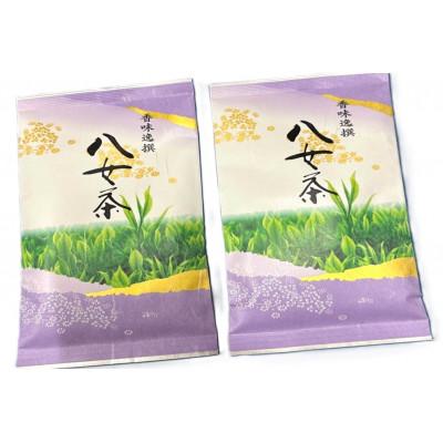ふるさと納税 春日市 八女茶【特上】煎茶セット　100g×2袋(春日市)