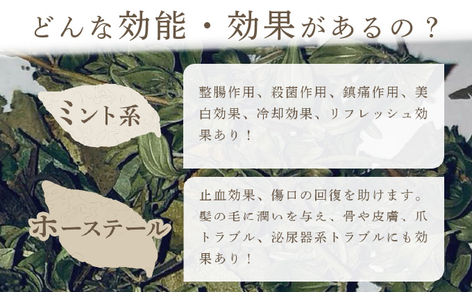 森のハーブティーセット(3点合計39g)　1ヶ月に1回のお届け　計3回 [a135-002]
