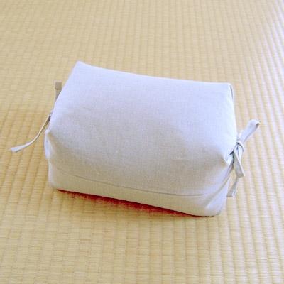 ふるさと納税 泉大津市 近江の麻　ごろ寝　枕　小　17×24cmタイプ