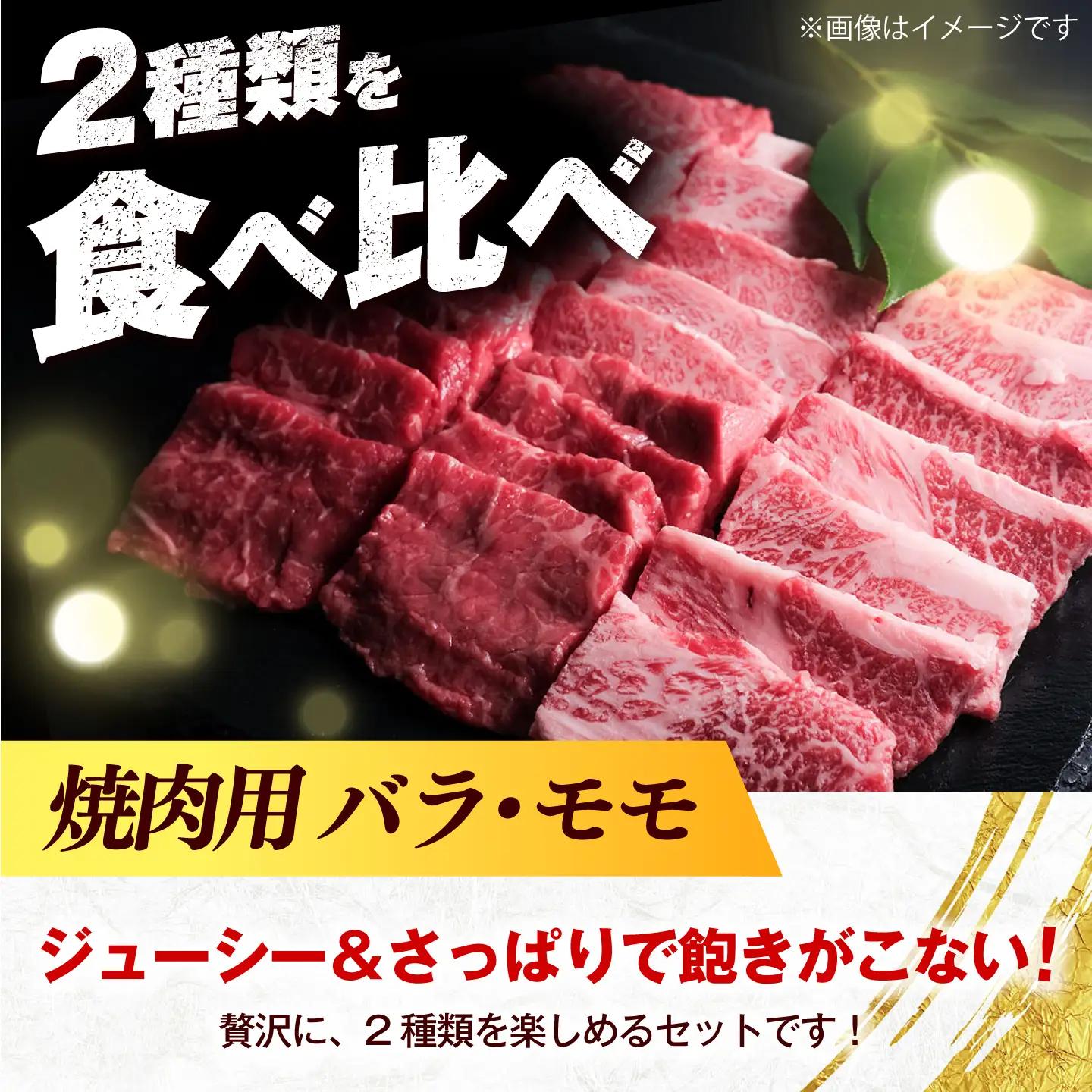 博多和牛 牛肉 焼肉用 バラ モモ 500g 《築上町》【肉のくまもと屋】[ABEZ075]
