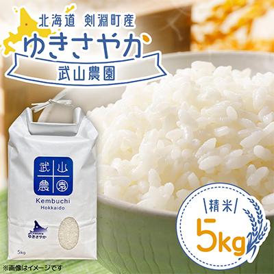 ふるさと納税 剣淵町 【北海道剣淵町】ゆきさやか 精米 5kg