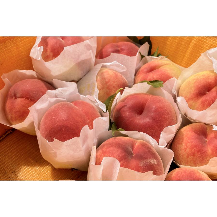 ＜Bonchi＞甲州市産 桃 2kg(5～8個入) 自然農法