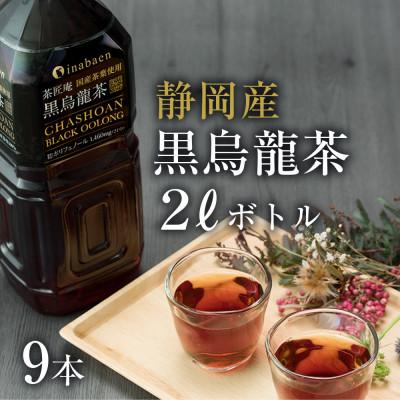 ふるさと納税 牧之原市 静岡県牧之原産 国産黒烏龍茶ペットボトル 2L×9本セット