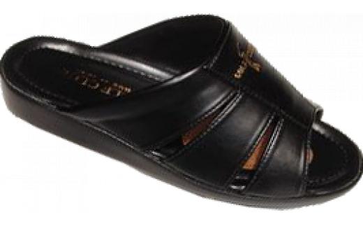 紳士用サンダル　MS 607（ブラック / L）