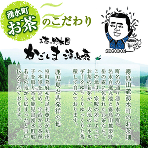 B05 上級煎茶「霧島山麓湧水茶」(5袋・1袋100g) 国産 九州産 やぶきた おくみどり さえみどり 茶さじ付き 茶葉 お茶 おちゃ 日本茶 一番茶 新茶 真空パック ギフト 贈答 プレゼント【野