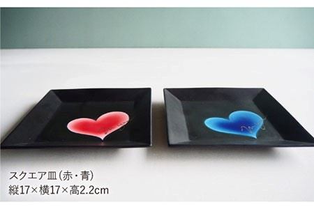 【波佐見焼】mignon スクエア皿 プレート 食器 皿 【紫明窯・作家はな】【陶藤】 [BE19]  波佐見焼