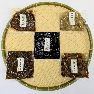 
                  築地江戸一　人気佃煮5種詰め合わせ【1715820】
                