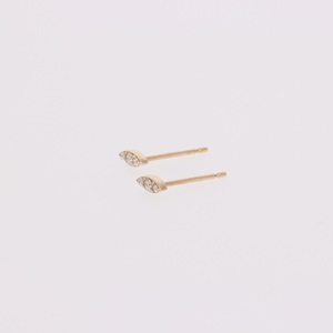 AQ-269　LB-25　 KeriA K10　ラボグロウン　ダイヤモンド　ピアス　アクセサリー　ジュエリー　プレゼント　スタッド　シンプル