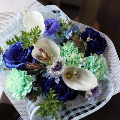 ふるさと納税 筑西市 【2週間毎定期便】季節のお花で束ねたブーケ【花瓶用】/Mサイズ全24回 |  | 03