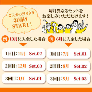 豚肉定期便 3回（毎月）豚肉定期便