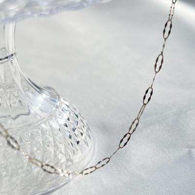 ふるさと納税 大津市 【K10イエローゴールド ペダルLチェーンネックレス】40cm 上品な存在感 ゴールドアクセサリー |  | 02