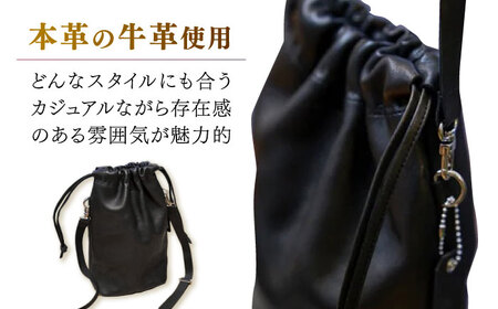 2way巾着BAG / 巾着 バッグ 巾着バッグ / 諫早市 / 伊東製靴店 [AHCN002]