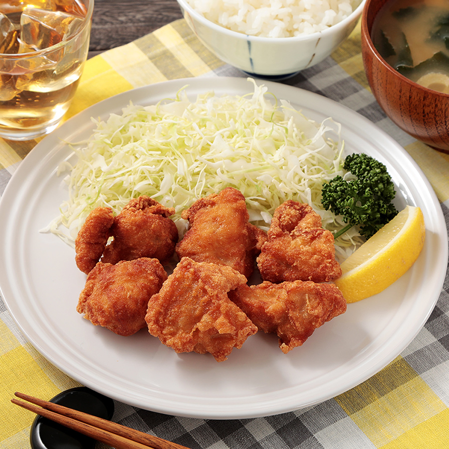 宮崎県産若鶏唐揚げ500g×4袋
