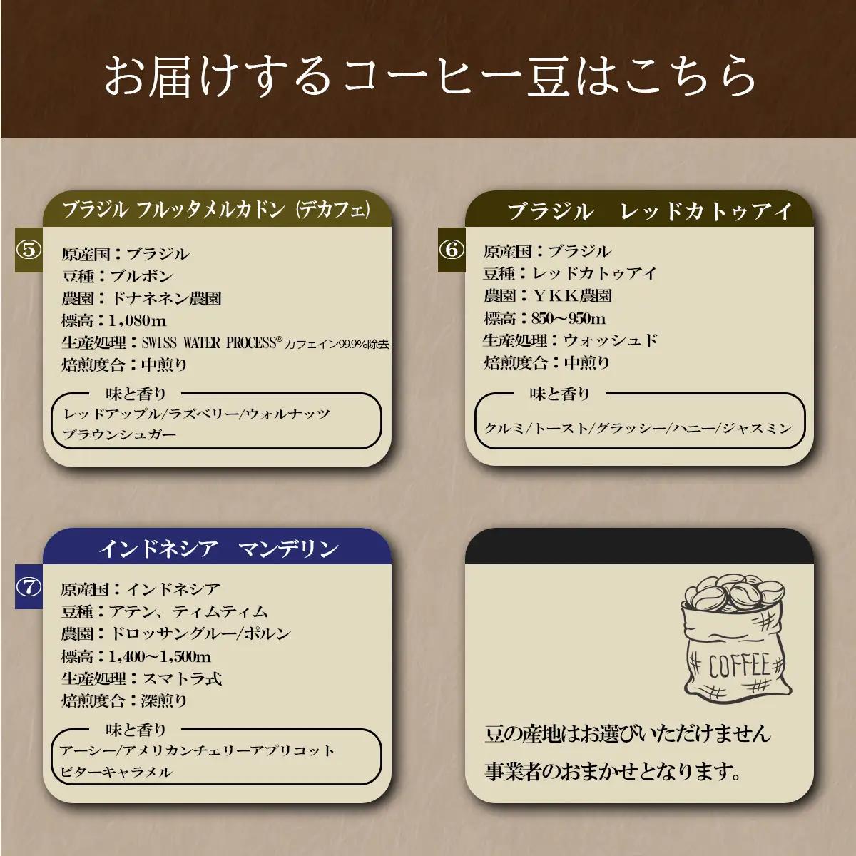コーヒー 庭Cafe おすすめコーヒー豆 180g × 2種