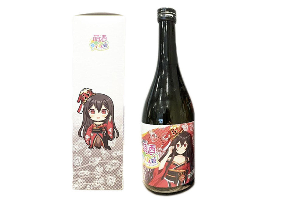 萌酒～ゆりほん娘～  御殿鞠あやめ 純米吟醸（720ml×1本）TOYOSHIMA FARM 葡萄ジュース ワインに恋するブドウたち（500ml×1本）セット [日本酒 お酒 萌酒 純米吟醸 ぶどうジ