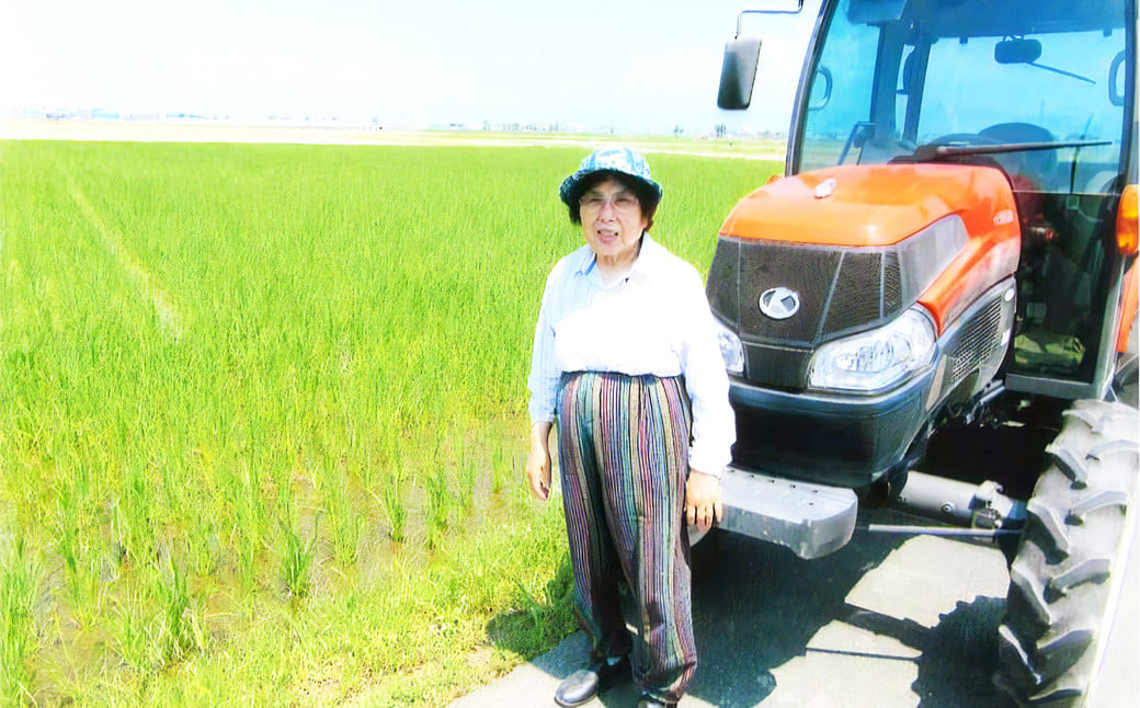 【3回定期便】フタエさんの お米 元気つくし 白米 5kg×3回 計15kg