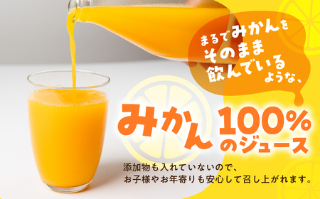 100% みかんジュース 1L × 2本 みかん 渥美半島産