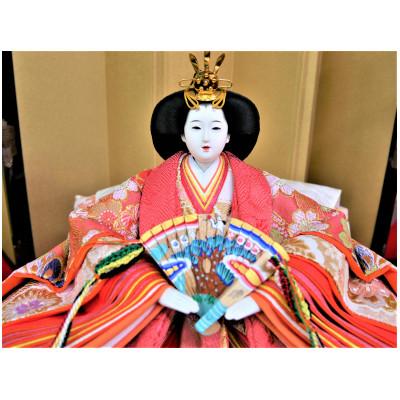 ふるさと納税 小野市 雛人形　京八番親王　桐3段10人毛氈飾り　No.8-002 |  | 03