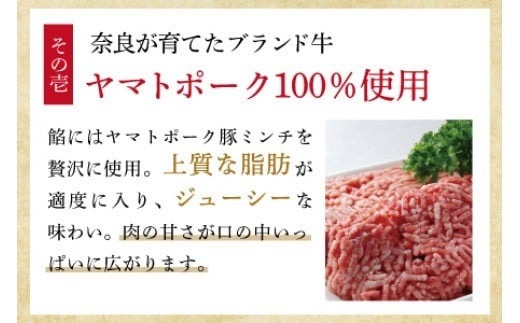 大和餃子 60個 冷凍 小分け 奈良 国産 大和豚 ヤマトポーク 大和野菜 餃子 ぎょうざ ギョーザ 豚肉 肉 お肉 家族 子ども 冷凍食品 弁当 おかず 中華 惣菜 グルメ 人気 おすすめ おいしい