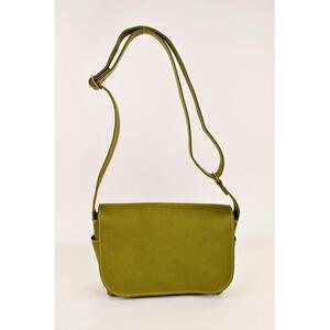 【minca】栃木レザーのショルダーバッグ01S 斜めがけ ミニサイズ ソフトな手触り/Shoulder bag 01/S/オリーブ　545【かばん ファッション 人気 おすすめ 】