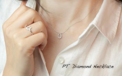 ダイヤモンドネックレス　0.12ct（RP_MN-562）