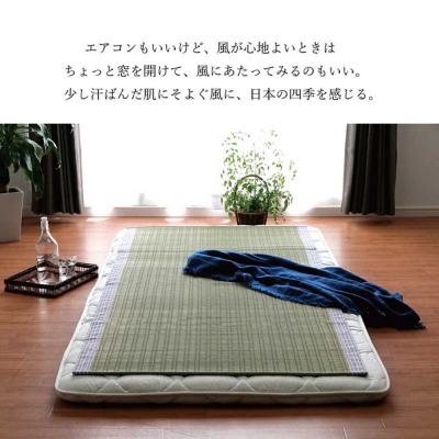 ふるさと納税 八代市 い草ネゴザ(白水)BL 88×180cm  シーツ 寝具 寝ござ 調湿 敷布団_022-4477-A |  | 02