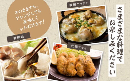 【土日お届け・冷蔵便】 広島県産 生牡蠣むき身（加熱調理用）【500g】ハマミツ海産 カキ 牡蠣 剥き身 牡蛎 かき 生かき カキ鍋 カキフライ バター焼き 縮みにくい ぷりぷり牡蠣 お取り寄せ ギフ