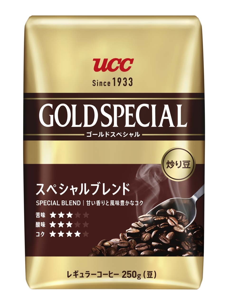 UCC炒り豆ゴールドスペシャル スペシャルブレンドAP&リッチブレンドAP 各250g×3個(a1318)