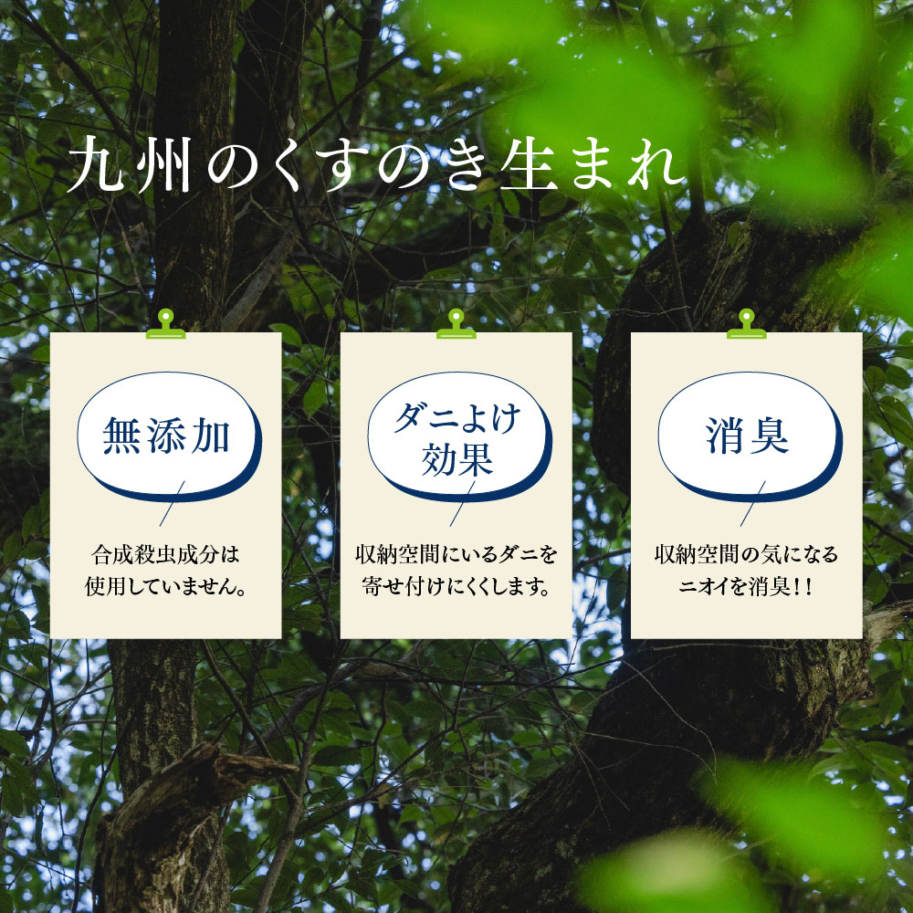 九州のくすのきから生まれたカンフルパウダー 15g×10パック【防虫剤】【天然 楠 木 防虫剤 くすのき 衣替え カンフル】(H037108)