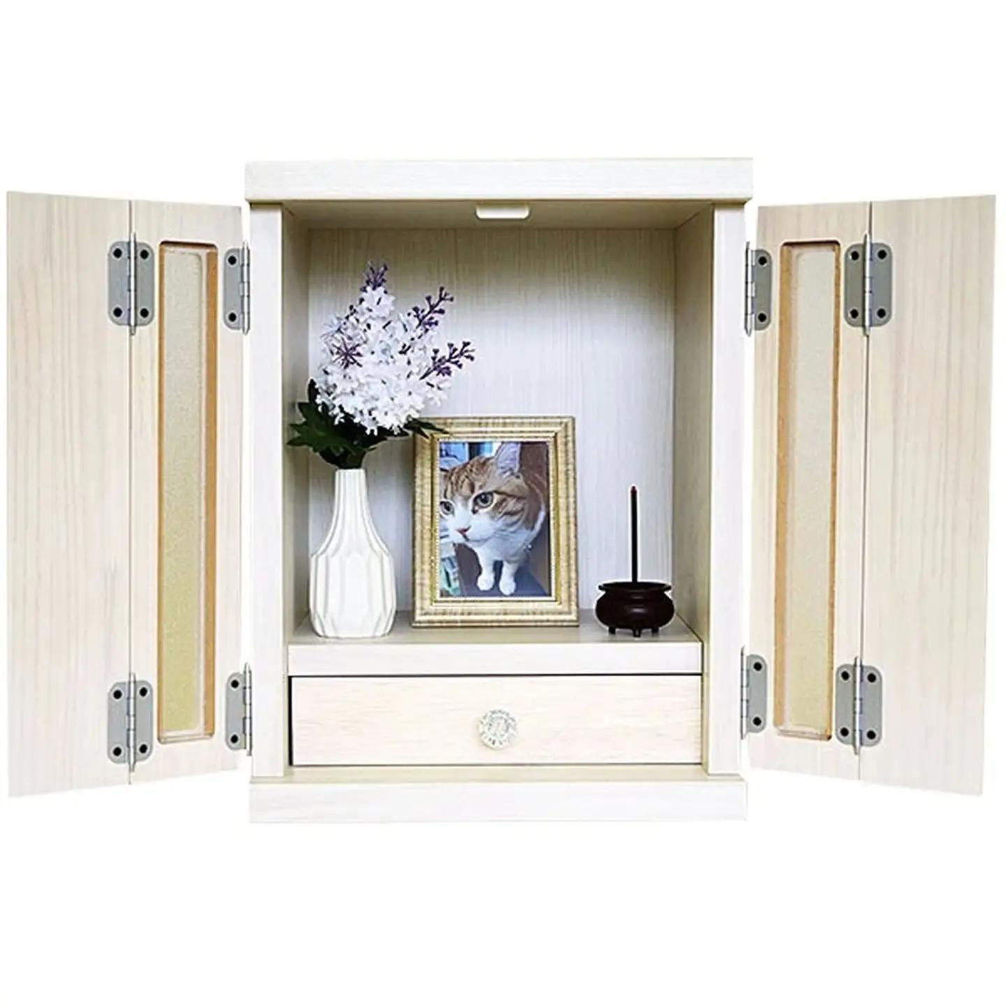 メモリアルボックス虹M（4枚戸）【諸富家具】：B550-001