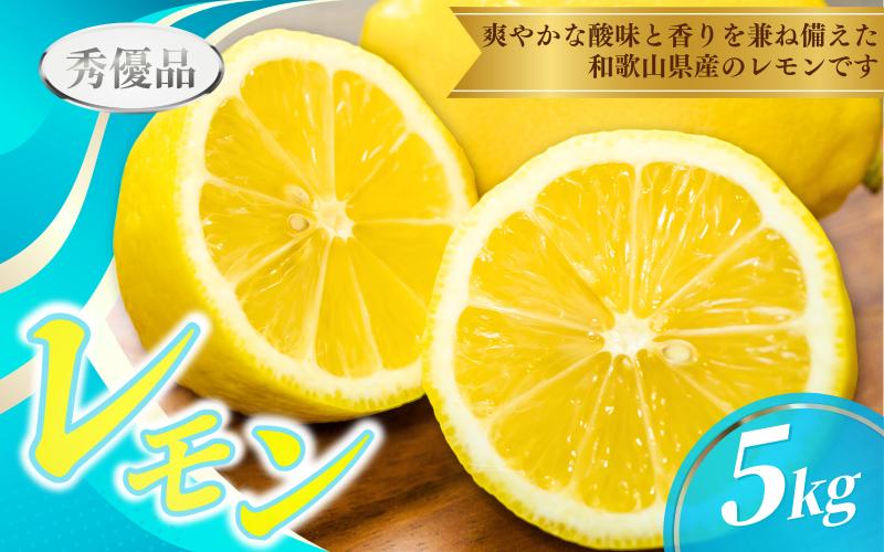 
                  【先行予約】レモン  5kg ※秀優品　※サイズ混合 【2026年2月上旬から2026年3月下旬頃に順次発送】＜味好農園＞/ レモン 檸檬 完熟 柑橘 レモン 酸味 国産 新鮮【agy034】
                