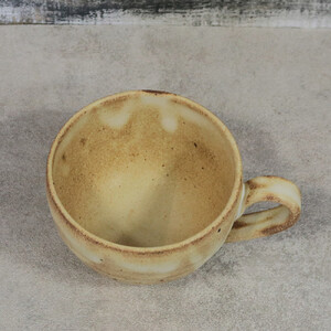 信楽焼 陶器製 てまり スープカップ (粉引)