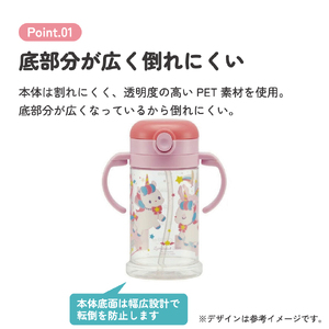ハンドルとショルダーベルト付け替え可能 2WAYストローマグ 370ml KSHW2N ユニコーン 奈良県奈良市 5-165 484216