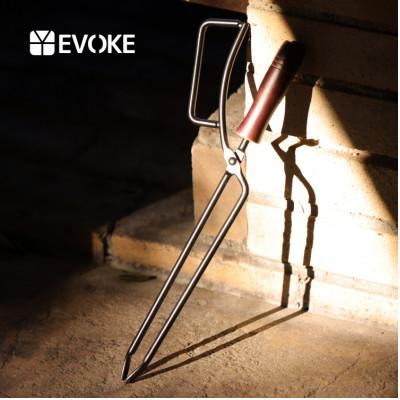 ふるさと納税 犬山市 【EVOKE/イヴォーグ公式】 ファイヤープレーストング　薪ばさみ