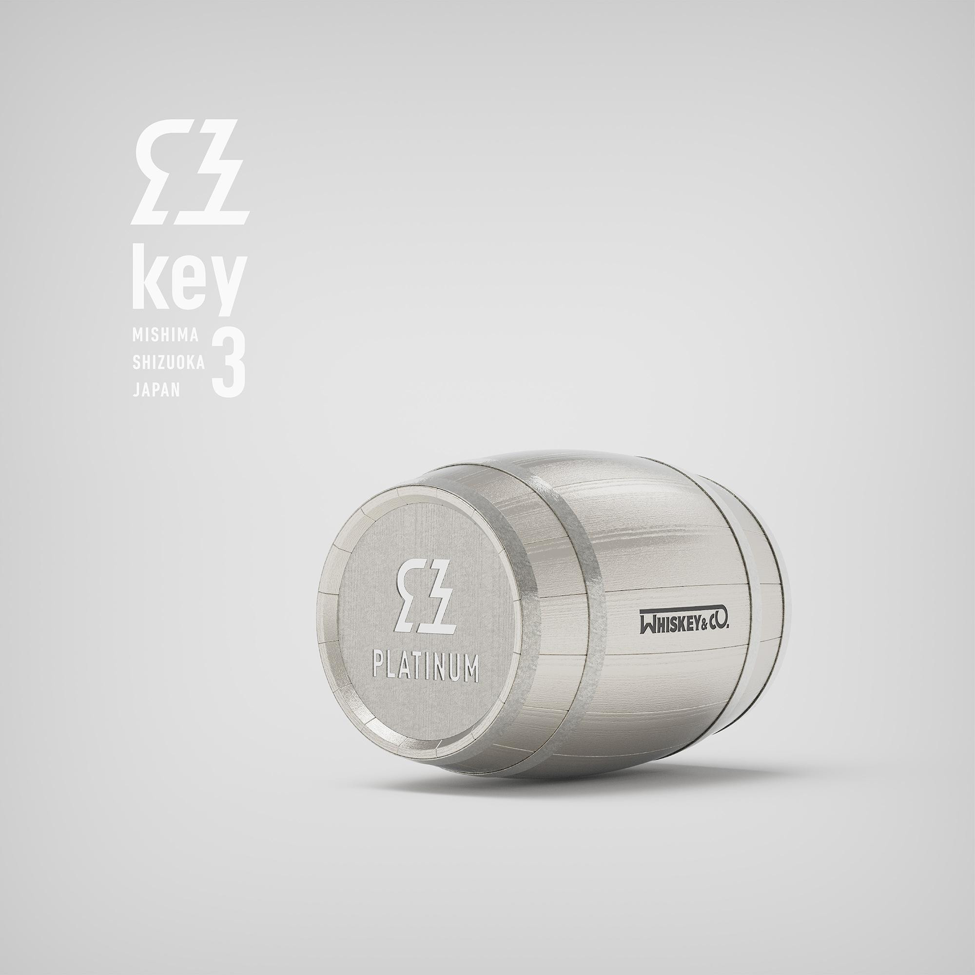 
            「key3NFT_PLATINUM」～ Whiskey＆Co.社のウイスキー（3年熟成＆5年熟成）優先購入権～
          
