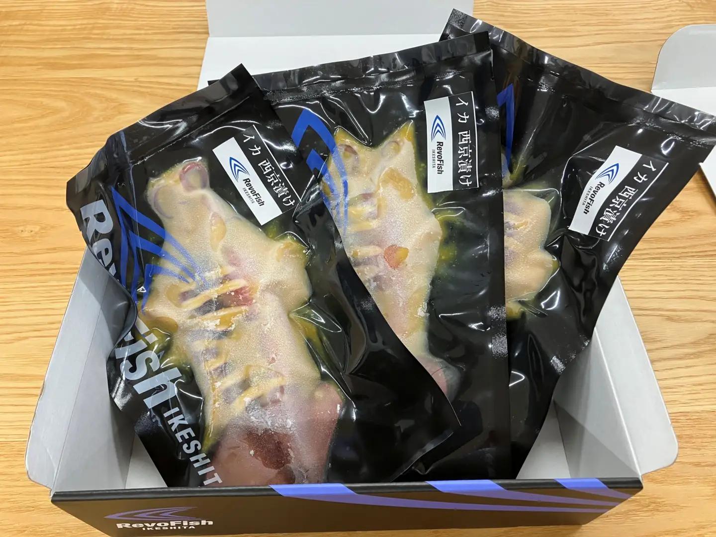 イカ西京焼（姿 200g×3）【冷凍　マイカ　いか　いか焼き　イカ焼き　ふるさと納税　おすすめ　返礼品 人気　北海道産　海産物】（AM0014）