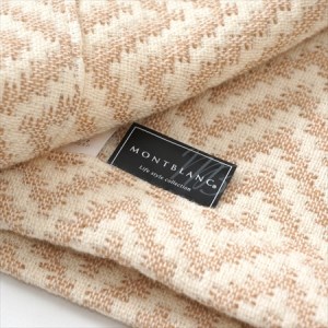 モンブラン ウール混コットンケット シングル [1370]
