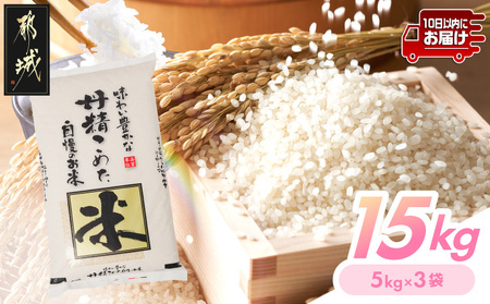 都城産米と国産米ブレンド 15kg≪みやこんじょ特急便≫_31-33-001-15kg-Q_(都城市) お米 国産ブレンド米 15kg 精米